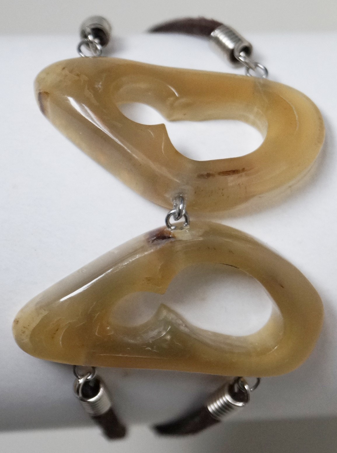 Bracelet Natural Buffalo Horns and Hoofs