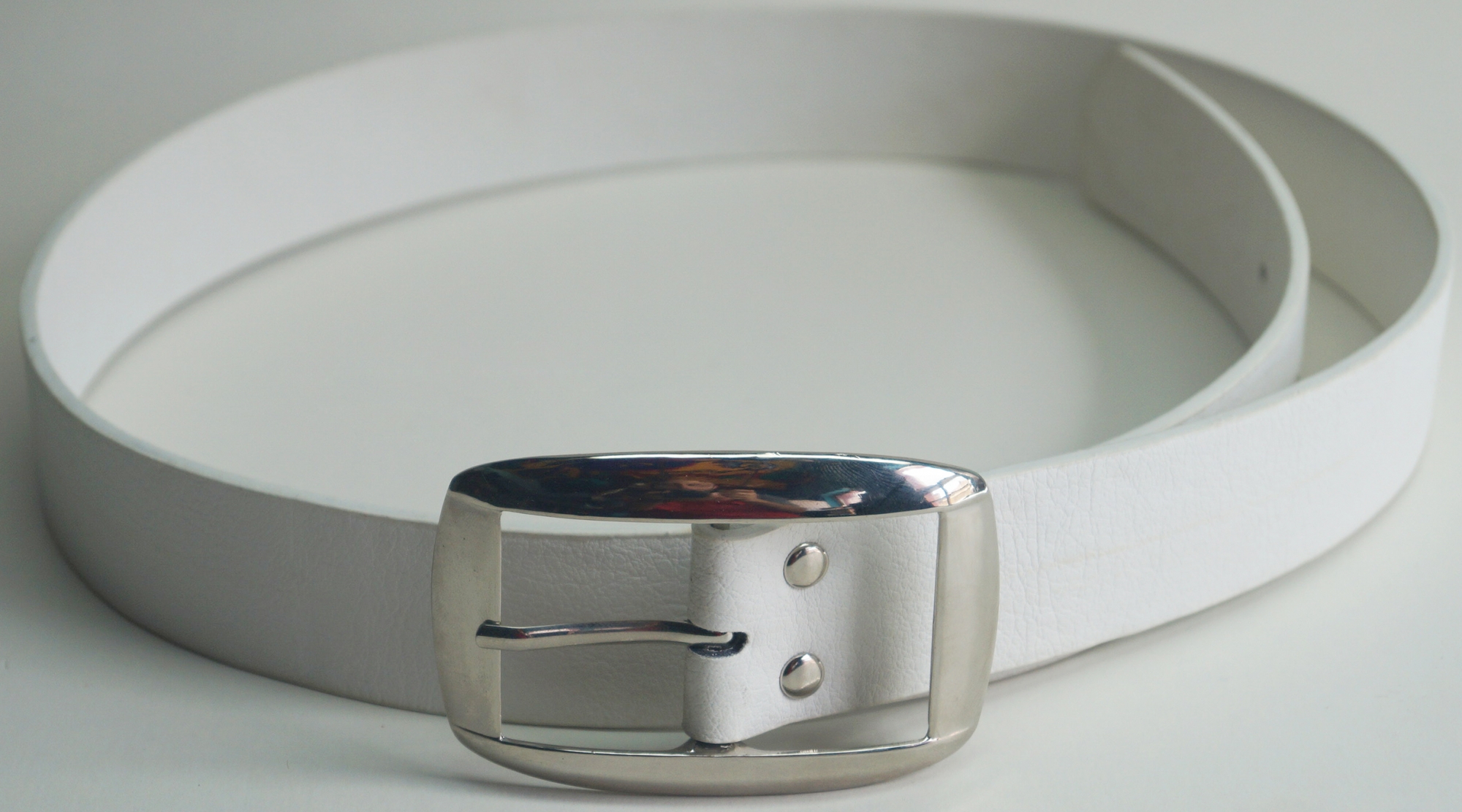 Artificial leather belt 106 cm