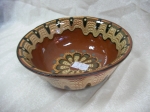 Home painted ceramic bowl