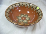 Home painted ceramic bowl
