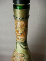 Bottle decoupage