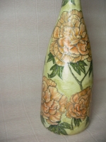 Bottle decoupage