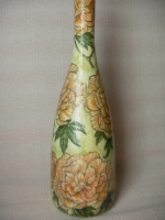 Bottle decoupage