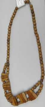 Wooden necklace