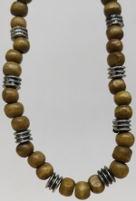 Wooden necklace