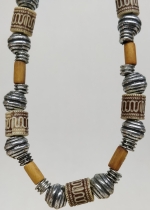 Wooden necklace