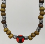 Wooden necklace