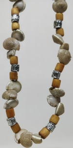 Wooden necklace