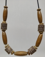 Wooden necklace