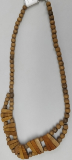 Wooden necklace
