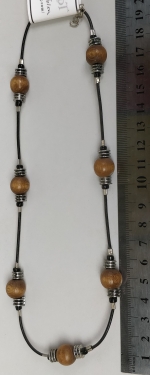 Wooden necklace