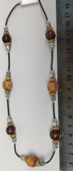 Wooden necklace