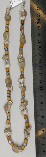 Wooden necklace