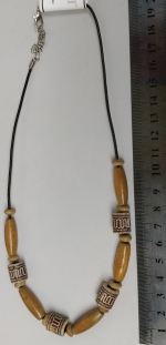 Wooden necklace