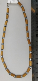 Wooden necklace