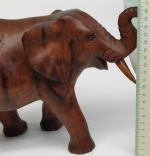 Wooden figure elephant