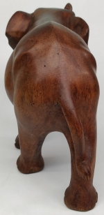 Wooden figure elephant