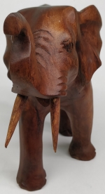Wooden figure elephant