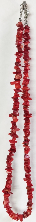 Necklace natural corals