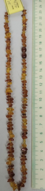 Necklace natural stone amber Kaliningrad