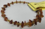 Bracelet natural stone amber