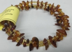 Bracelet natural stone amber