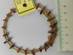 Bracelet natural stone amber