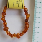Bracelet natural amber