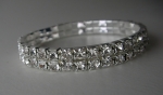 Bracelet Crystals 2 rows