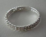 Bracelet Crystals 2 rows