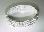 Bracelet Crystals 3 rows