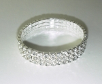 Bracelet Crystals 3 rows