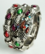 Bracelet metal crystals