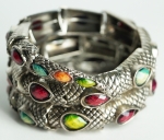 Bracelet metal crystals