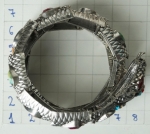 Bracelet metal crystals