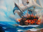 Painting Battleship Reproduction