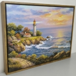 Picture Painting Sea lighthouse