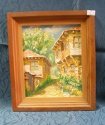 Picture Old Houses painting