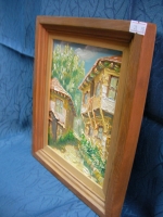 Picture Old Houses painting