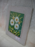 Picture with flowers painting