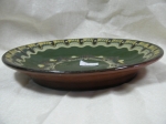 Ceramic plate Troyan pattern