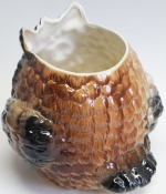 Ceramic pot owl