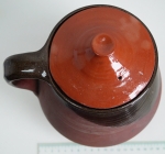Ceramic pot of beans