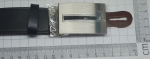 Leather belt 125 cm