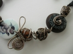 Necklace Angel + gift earrings