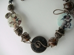 Necklace Angel + gift earrings