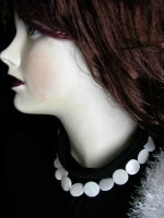 Natural pearl necklace