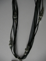 Natural pearl necklace butterfly