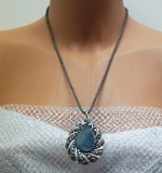 Necklace Metal Glass Decorative elements