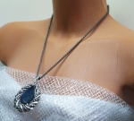 Necklace Metal Glass Decorative elements
